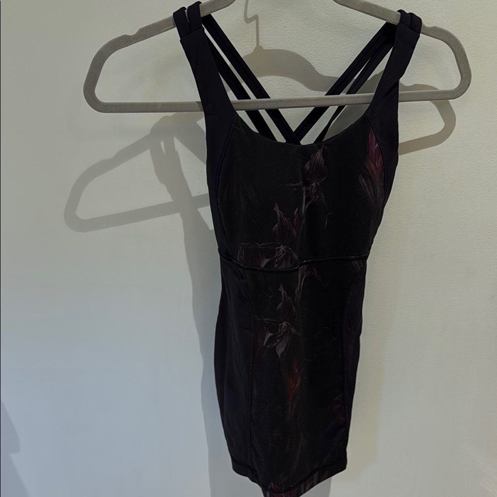 Lululemon Black Strappy Tank